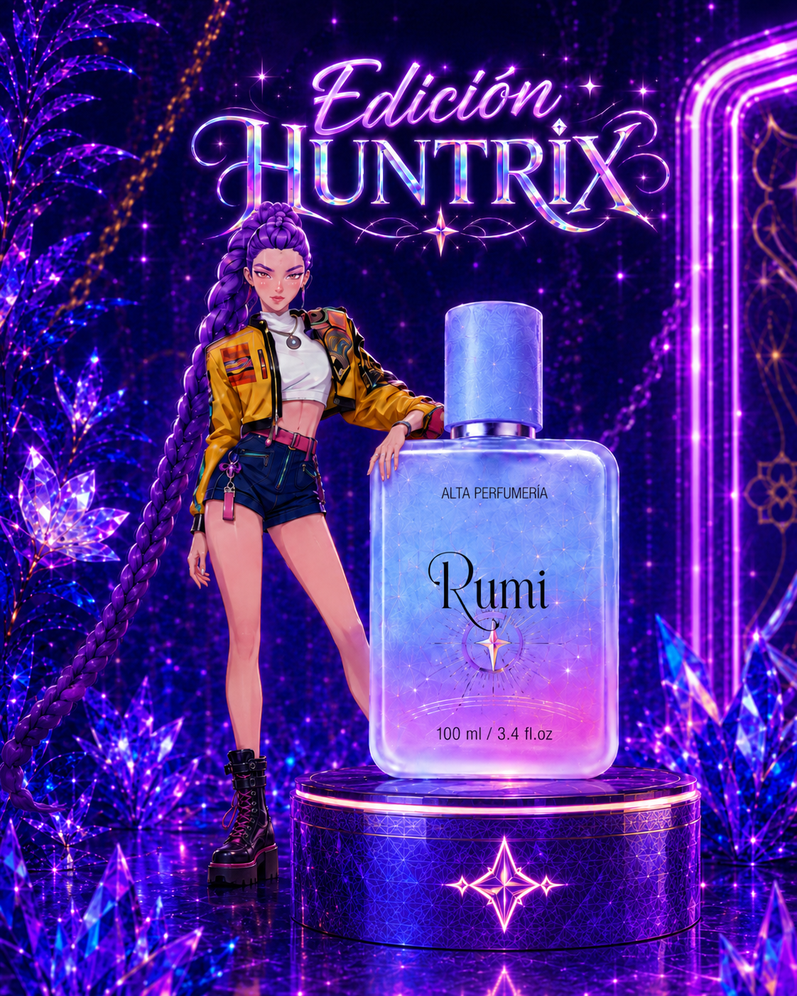 Perfume Rumi – Edición Huntrix | Eau de Parfum 100ml